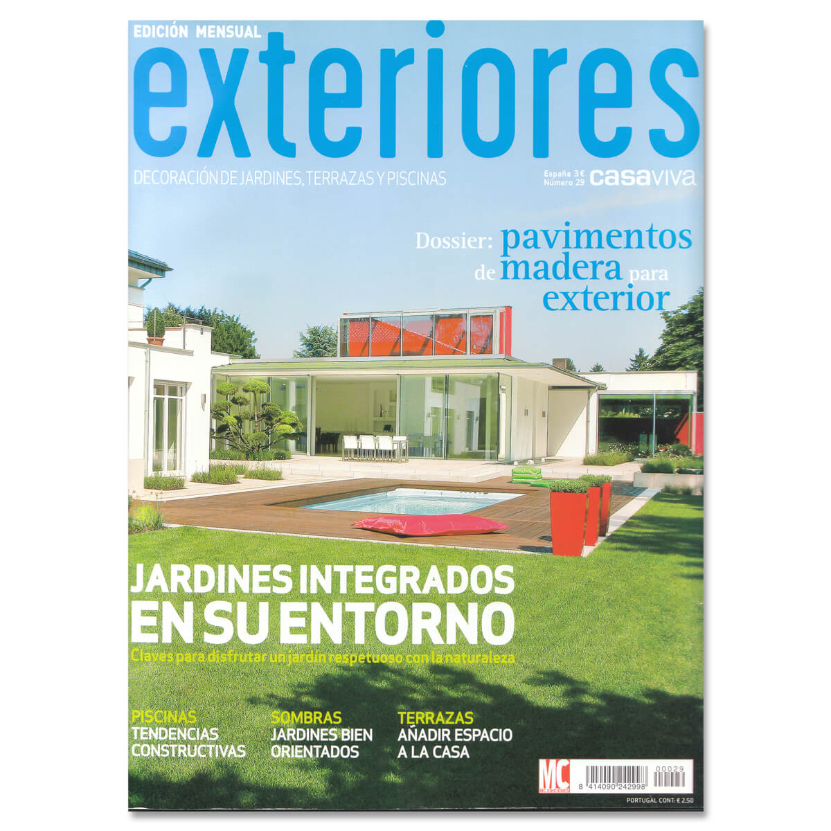 Revista Exteriores, vivienda CQ | GE Interiorismo